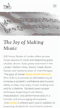 Mobile Screenshot of gbmusicstudio.com
